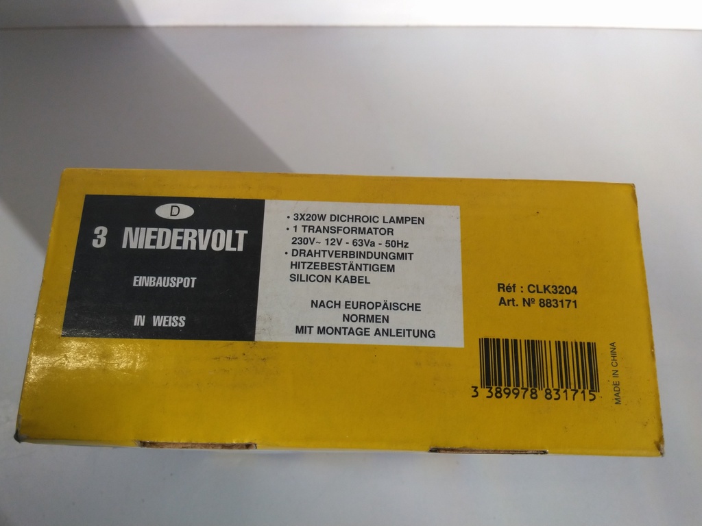 Lot De 5 Spots Encastrables Porcelaine E27 - Blanc - Pour Mur Et Plafond - Look Rétro - 230V